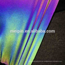 Textil / tela reflectantes reflexivas suaves impermeables del arco iris